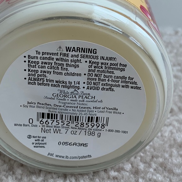 Bath and body works Georgia peach candle bundle - Picture 7 of 8